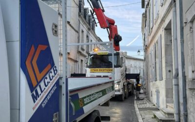Intervention pour la protection d’une toiture en plein centre-ville de Barbezieux !!!